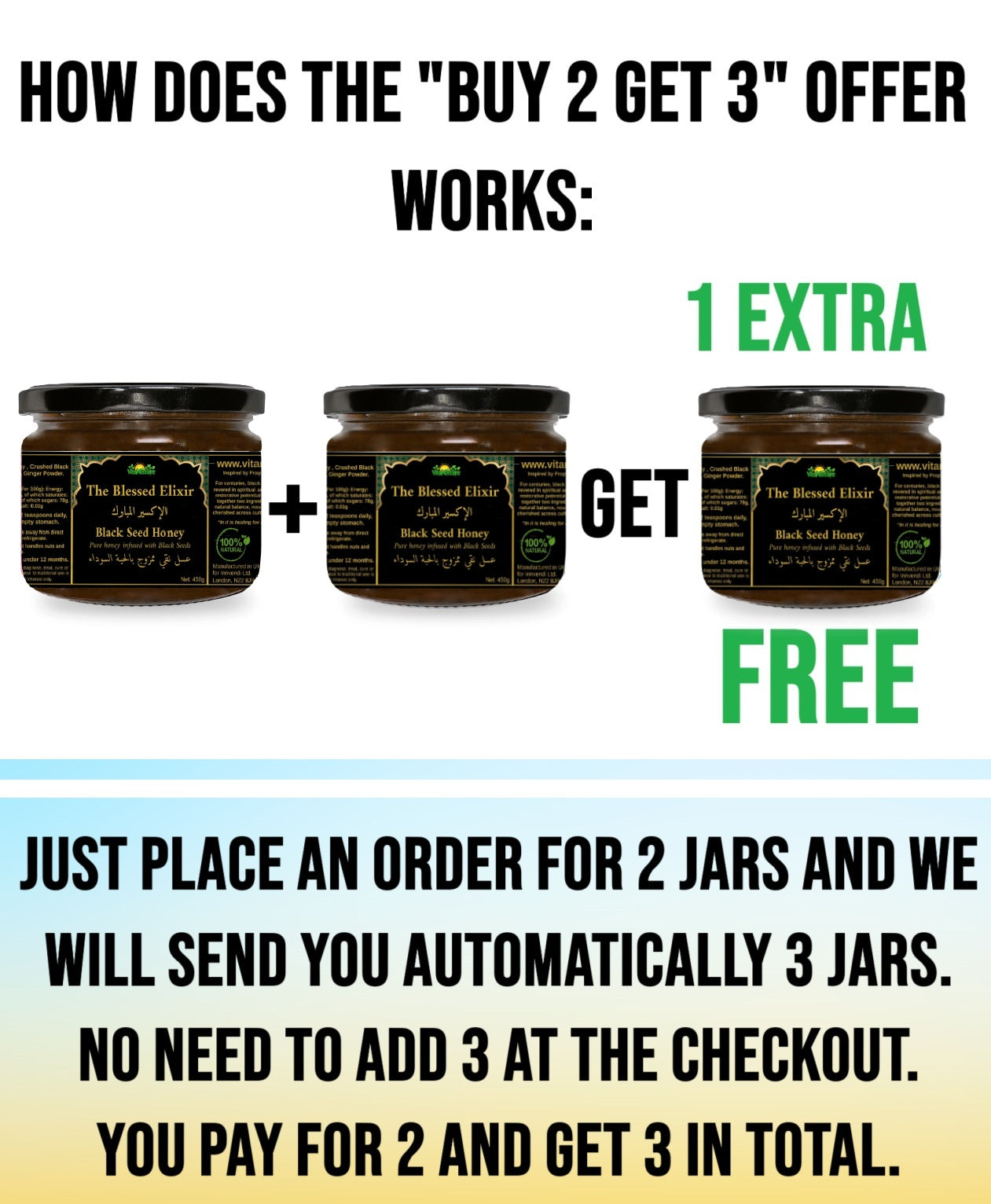 The Blessed Elixir - Black Seed Honey