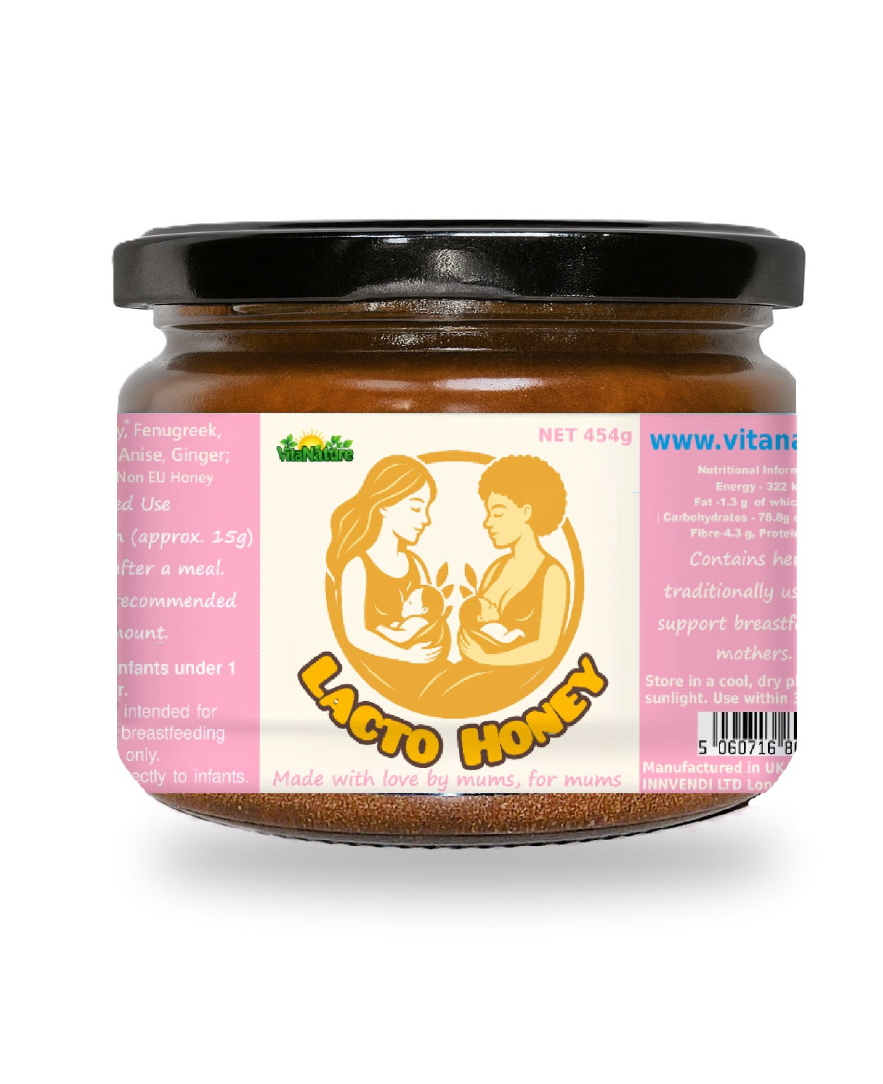 Lacto Honey - Herbal Honey Blend for Breastfeeding mothers